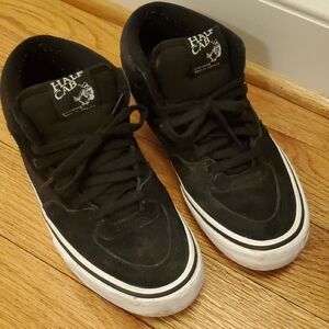 Men's Black Half Cab Skate Shoes Size 9